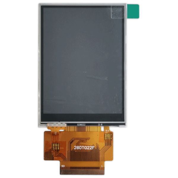 Chenghao 2.8" TFT lCD Display Module, 65K Color, 500 cd/m² Brightness, USB Touch Interface