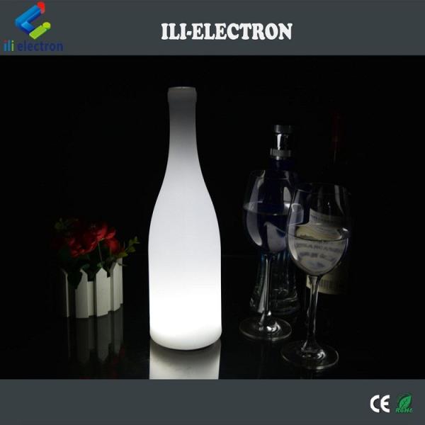 iilluminated plastic led bottle shape lamps