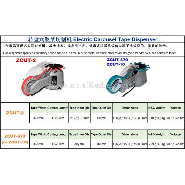 ZCUT-870 auto tape cutting machine electronic tape cutter