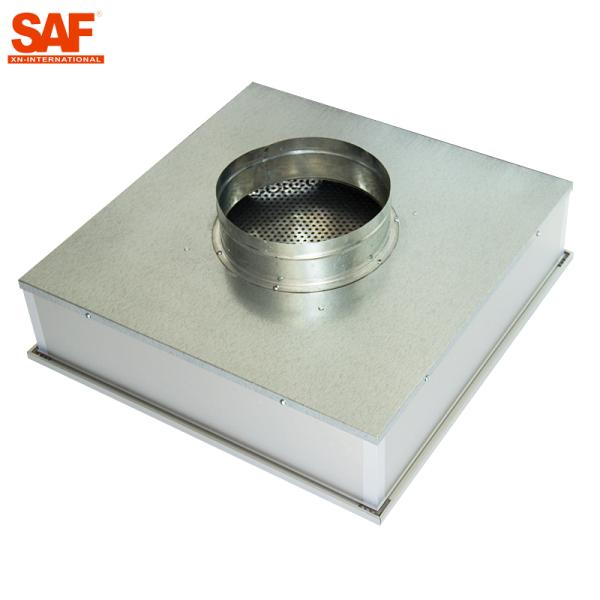 Replaceable HEPA Filter Ceiling Module , Fan Powered Hepa Filter Diffuser SAF Series