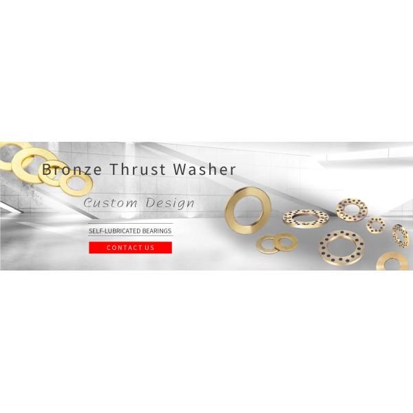 Bronze Thrust Washer boccola autolubrificante