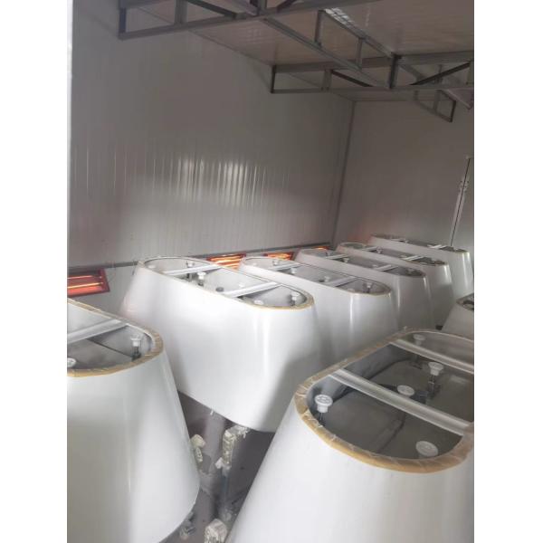 Rectangular PMMA Acrylic Freestanding Bathtub Loading Quantities 80units or 180units