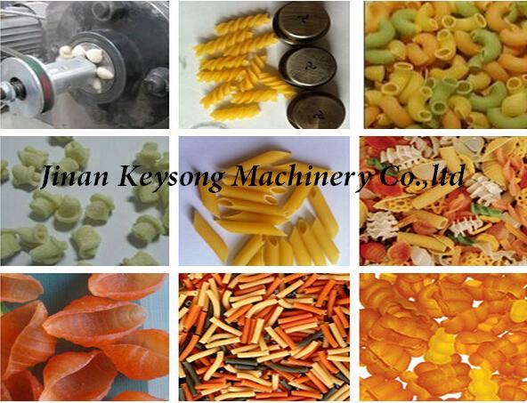 Industrial Scale Fully Automatic Pasta Machine Macaroni Making Machine Various Shapes