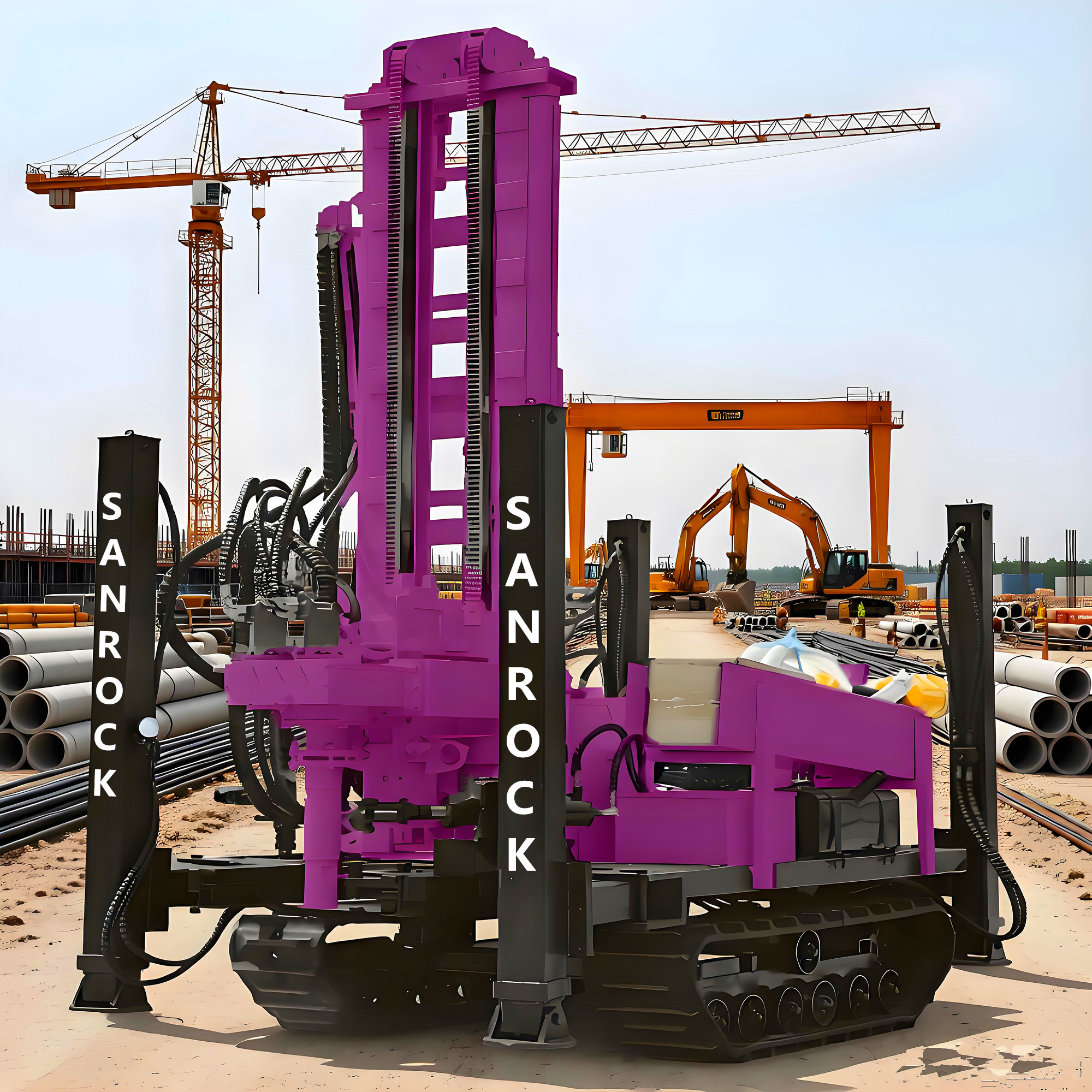 Core Drilling Machine Hydraulic Sonic Drilling Rig Geological Exploration Drilling Rig