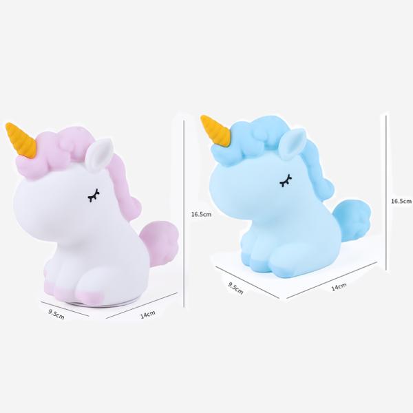 Unicorn Soft Night Light Color Changing Infant Toddler Sleep Lamp