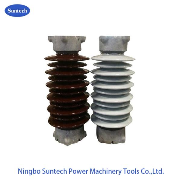 Outdoor Electrical Station Post Insulator Porcelain 72KV