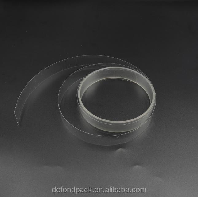 High Temperature Resistant Custom Transparent PET Plastic Strip for Insulation and Electronic Devices 20mm Plastic Pet Strip