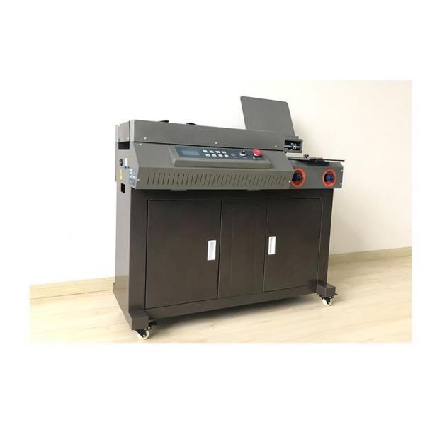 Single Gluing Roller A4 Automatic Book Perfect Binding Machine With 220-300 Books/Hour