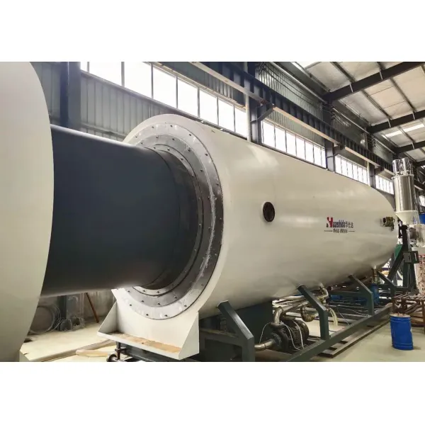 Automatic Computerized HDPE Jacket Pipe Extrusion Equipment with Dust-Free Planetary Cutting for Pre-Insulated Pipe Production
