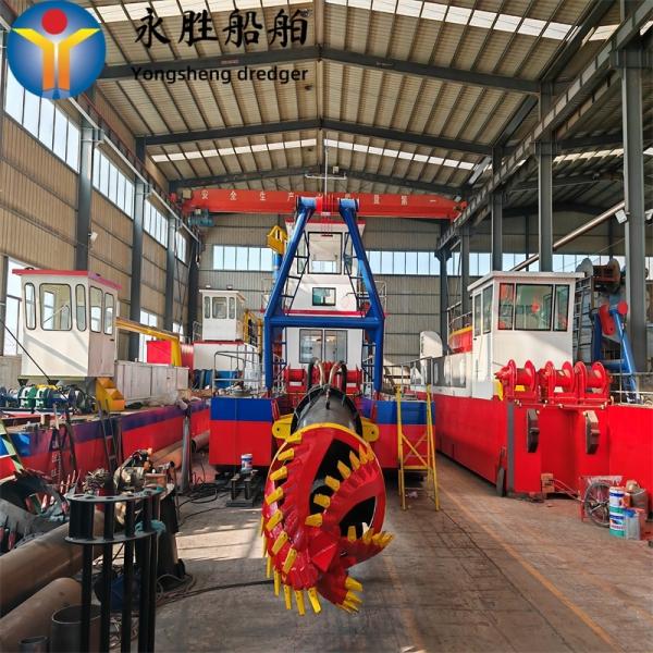 Dredger Boat Cutter Suction Dredger With High Efficiency