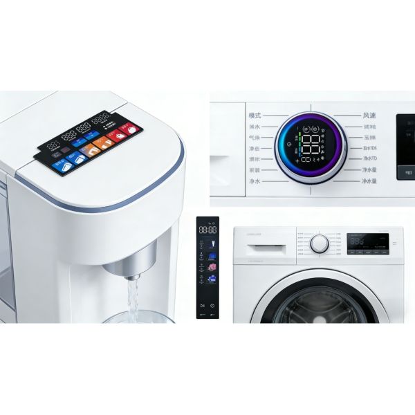 Capacitive Touch Panel with Long Lifespan and Multi Control Switch in Glossy or Matte Finish for Household Appliances