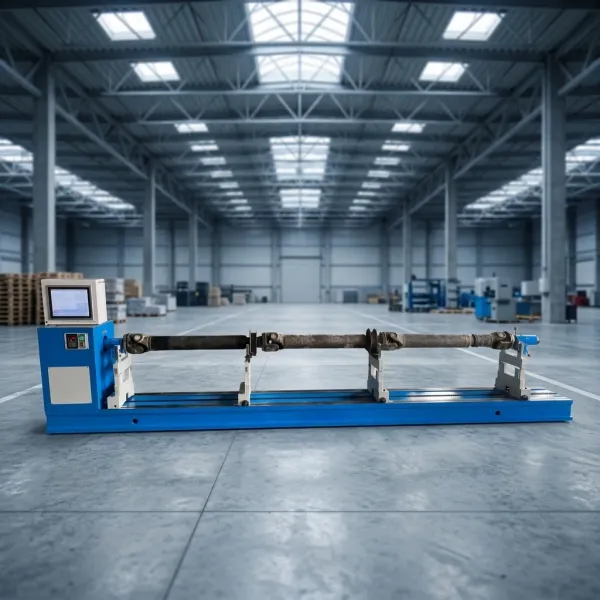 High Mechanical Strength Precision Drive Shaft Balancing Machine 2-Section Drive Shaft Assembly Drive Shaft Dynamic Balancer