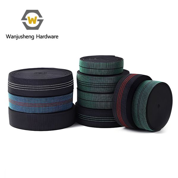 High-Quality Elastic Sofa Interior Decoration Webbing Trampoline Elastic Band Furniture Tape