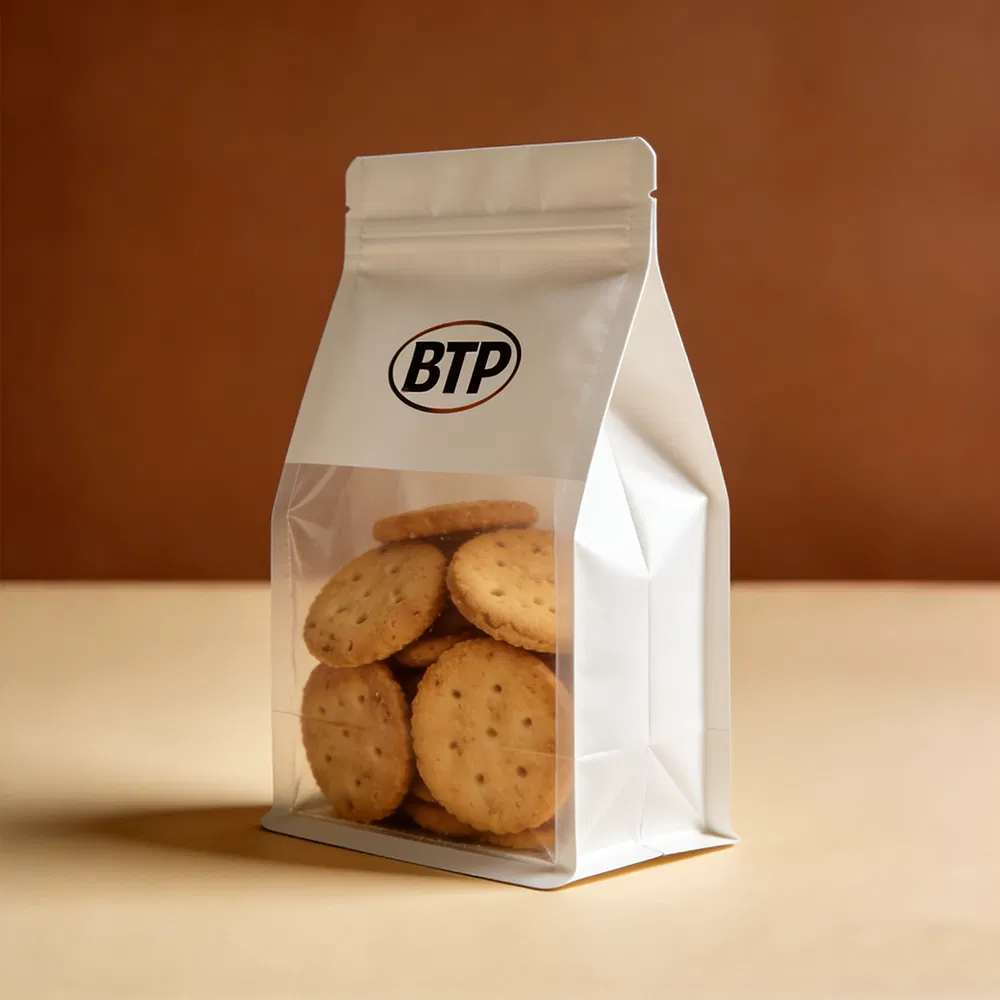 Custom printed snack packaging pouch