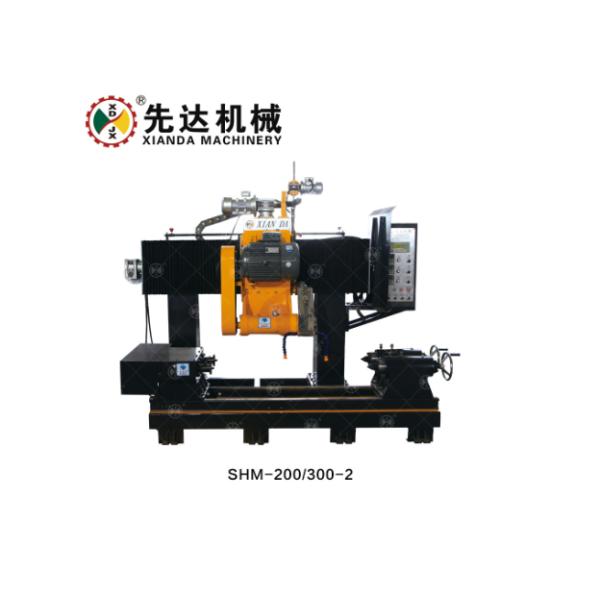 Two Pcs Baluster Cutting Machine PLC & CNC Stone Cutting Machine