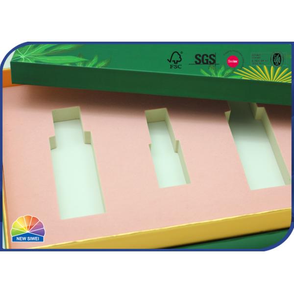 Spot UV Matte Lamination Flocking EVA Rigid Shoulder Box