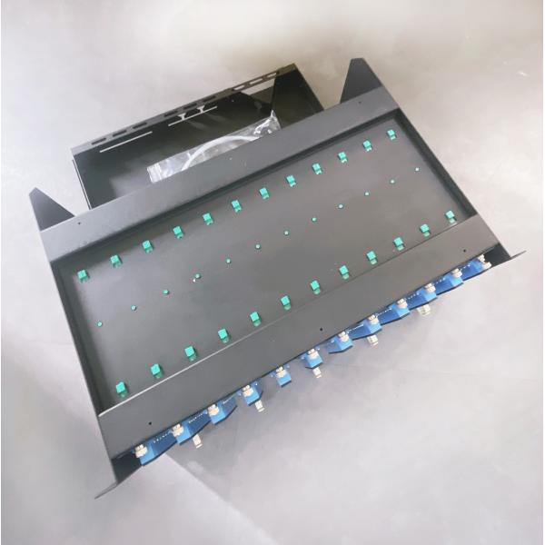 19 Inch 3U 144 Ports High Density ODF Fiber Optic Patch Panel Rack Mount Slide Type