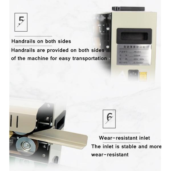 Speed FR-970 Automatic Continuous Band Sealer and Plastic Bag Sealing Machine for Sealing