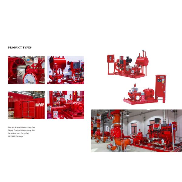 Demaas Fire Diesel Engine Used In Fire Water Pump Set , Highly Effective
