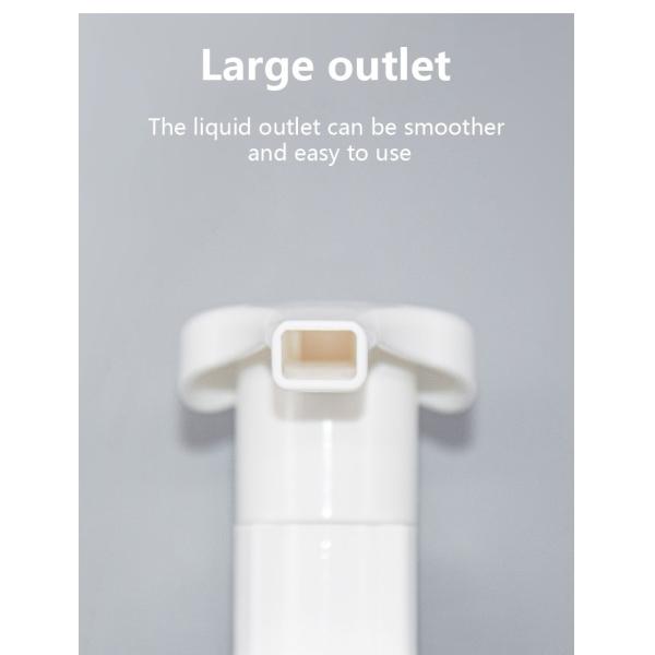 Neck Plastic Foam Pump Bottle 43mm Without Metal Spring