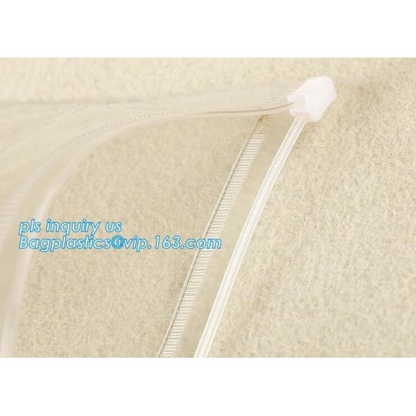 Plastic slide zip lock bag plastic slider zipper bags, Customized Printed Small Plastic Pvc Vinyl Bag Bikini slider zip