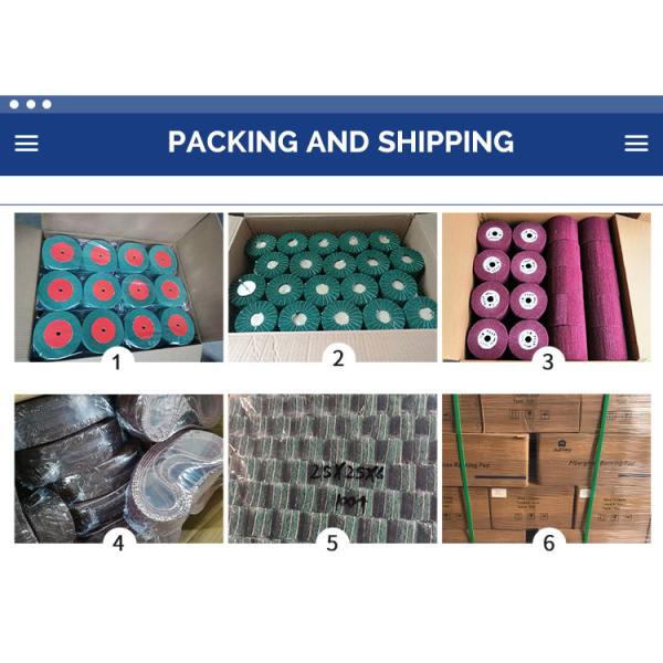 Flat Joint Abrasive Belts for Customized Size Surface Conditioning Fabriccloth Sanding