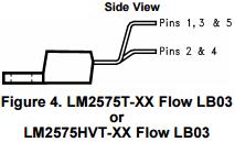 LM1575/LM2575/LM2575HV Simple Switcher 1A Step Down Voltage Regulator LM2575SX-ADJ/NOPB