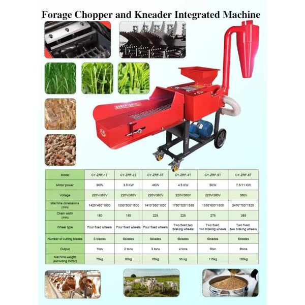 Self Priming Grass Pulper Machine Efficient Forage Crusher Processor