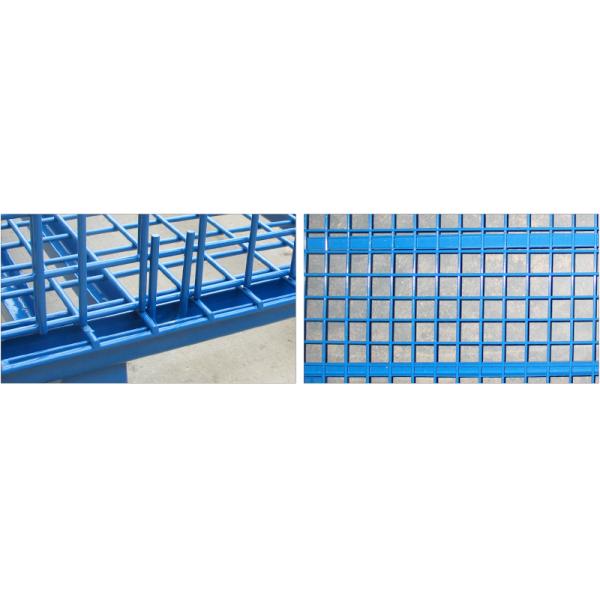 Plastic Spray Steel Wire Mesh Container Foldable Storage Cage Wire Container Steel Pallet Box