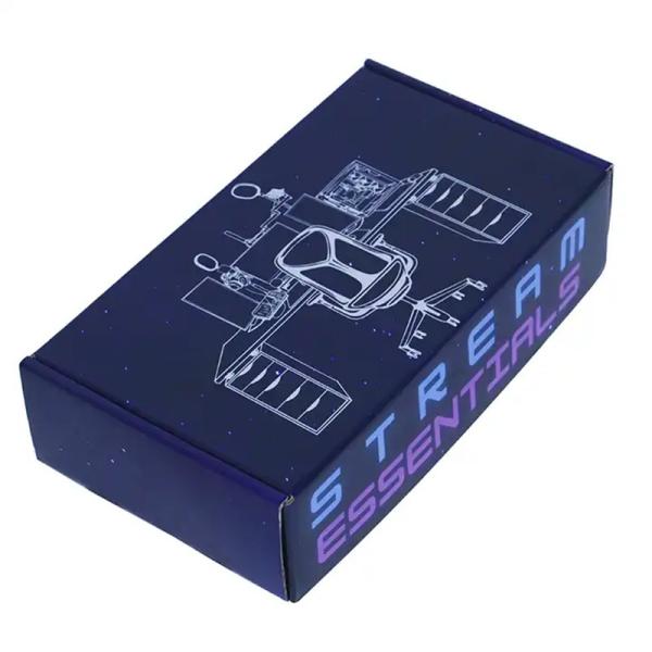 Custom Biodegradable Mailer Shipping Boxes For Candles Wallets Photo Frames Eco-Friendly Waterproof Printed With Logo On Matte Surface