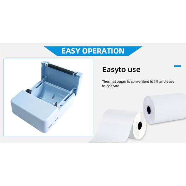 1- Wireless Mini QR Code Printer for Thermal Android Printing and Mobile Bill Receipts
