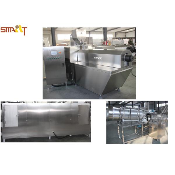 Automatic Puff Snacks Snacks Production Machines Stainless Steel Material Made