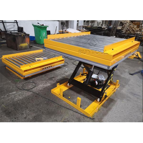 Mobile Semi Electric Portable Hydraulic Lift Table Platform