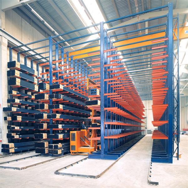Heavy Duty Cold-Rolled Structural Steel Cantilever Storage Rack With Strong Versatility