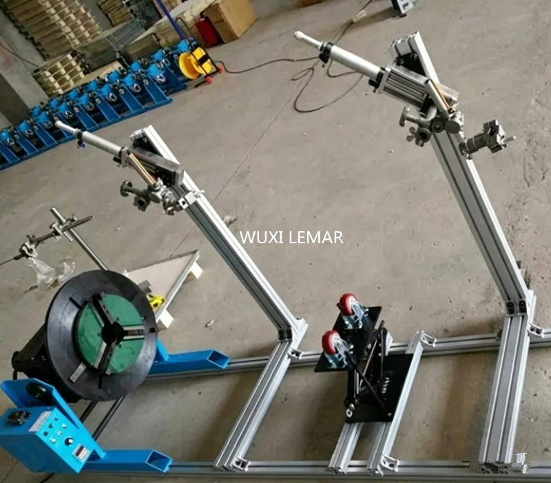 50KG Mini Welding Positioner 360° Rotation Electric Tilting Welding Positioner