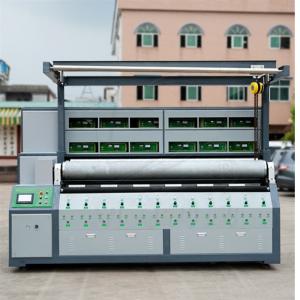 Quality Durable PLC Industrial Quilting Machines , 220V Plastic Sheet Embossing Machine for sale