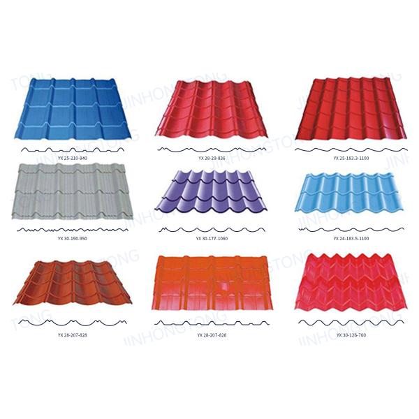 Direct Building Material PPGI Prepainted Color-coated CGI Corrugated Galvanized Steel Roof Sheet with ±5% Tolerance