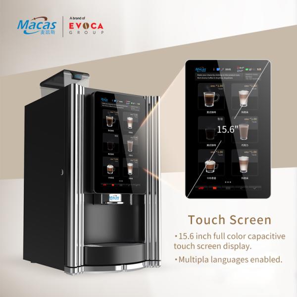 Bean To Cup Coffee Vending Machine Making Coffee And Serving More Than 12 Drinks With Versatile Functionality