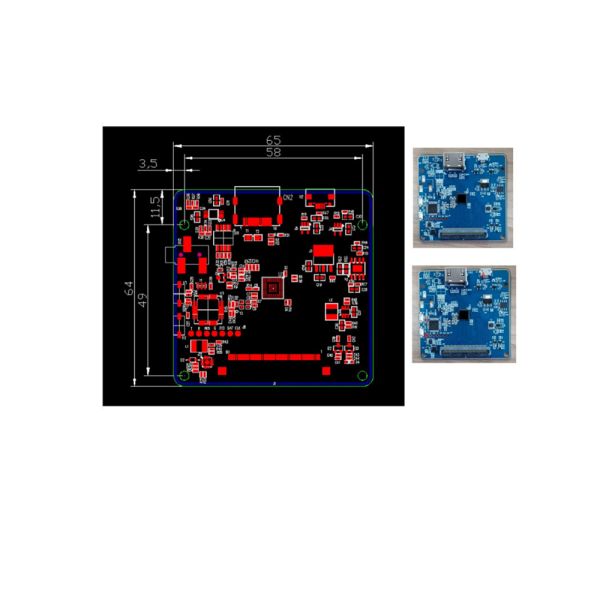 6.67 Inch Bendable Transparent Oled Display Module Amoled Touch Screen 2400x1080 FHD SJ067FHD1-000