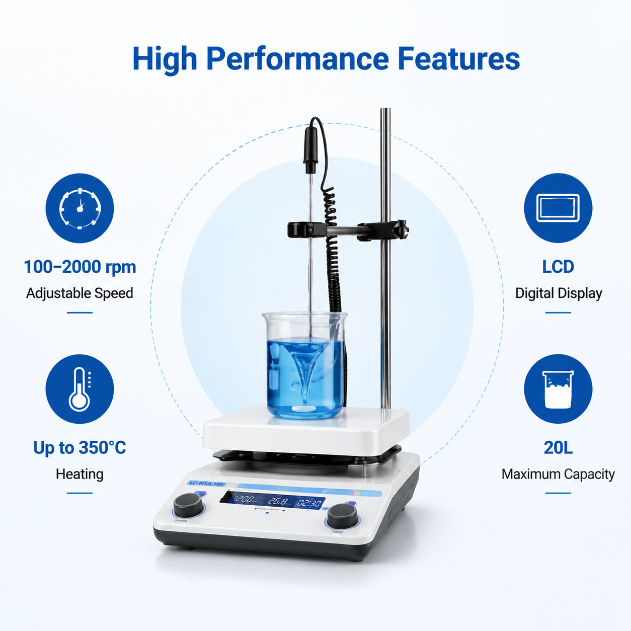 Magnetic Stirrer Features