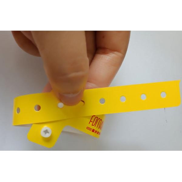 Anniversary Occasion L Shape Identification Composite Bracelets with Lightweight PE