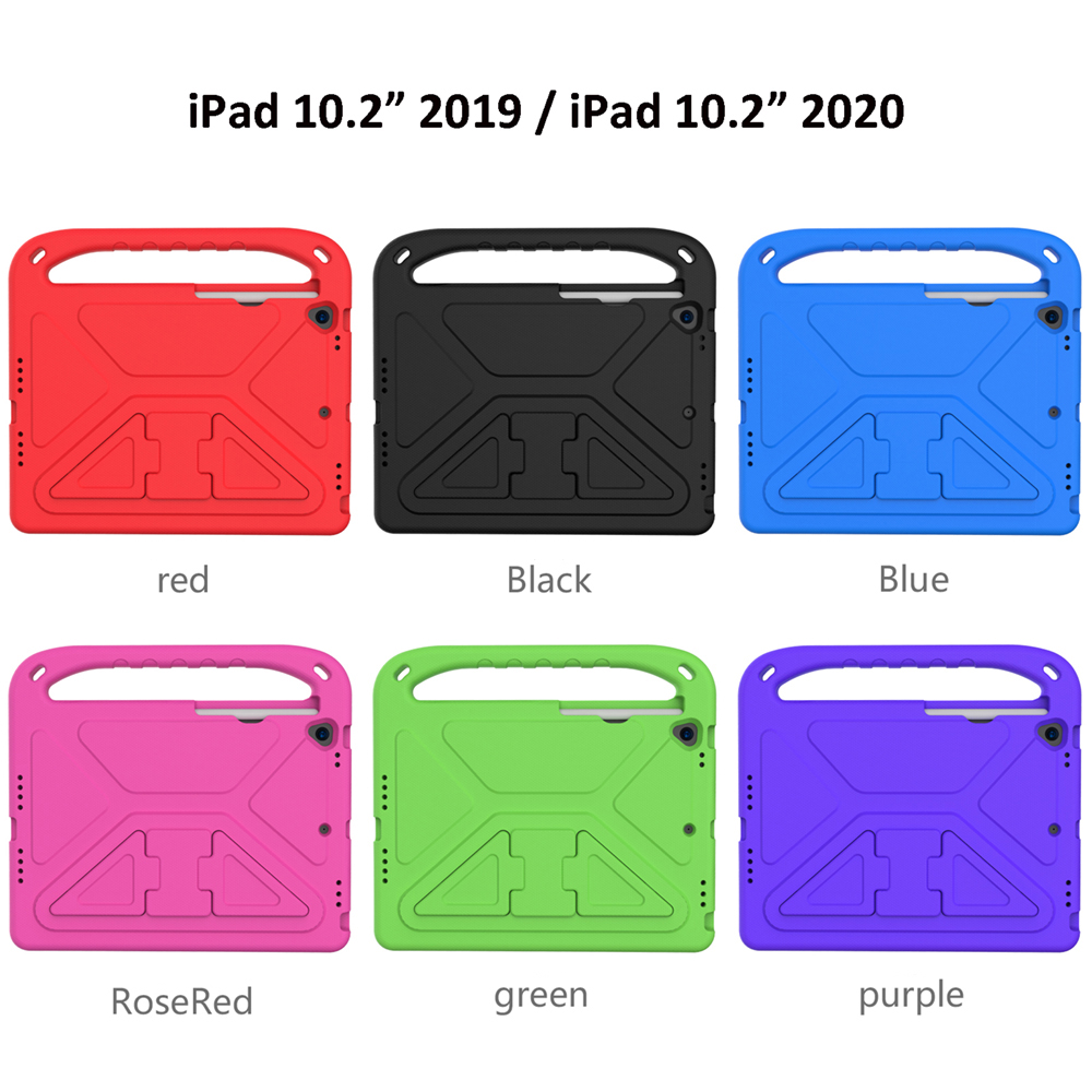 Factory Supply Laudtec Kids Tablet Protective Case Foldable Stand EVA Shell for 12.9" iPad Pro 2018-2022 ODM OEM/Private Label