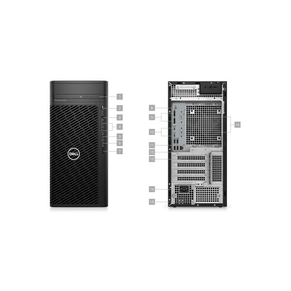 Dell PowerEdge Precision Workstation T3660 with Intel Core 12th i5-12500 Processor