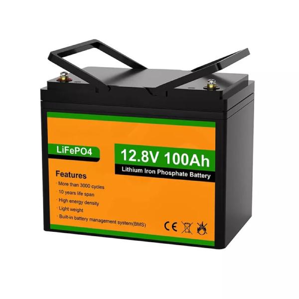 LiFePO4 Lithium Battery OEM ODM 12V 100Ah 150Ah 200Ah Deep Cycle Battery For Marine/Solar/RV/Golf Cart/Trolling Motor