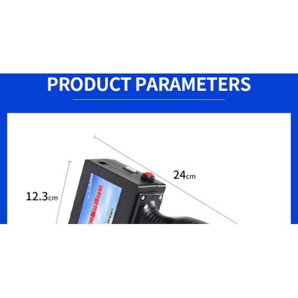 600DPI 25.4mm Smart Handheld Portable Batch Coding Machine Inkjet Printer