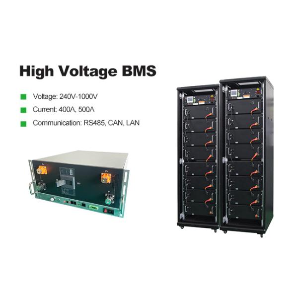 GCE High Voltage Battery Management System 225S 720V 400A Relay Solution Master Slave BMS