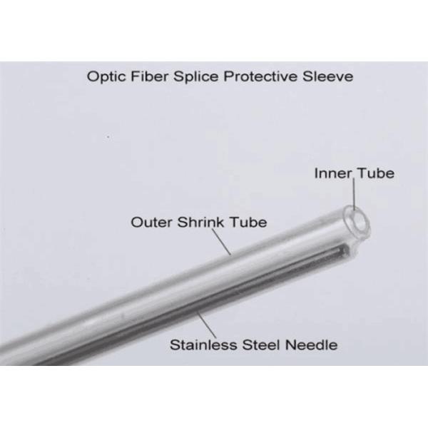 Insulation 35MM Fiber Optic Splice Sleeve With Strength Member