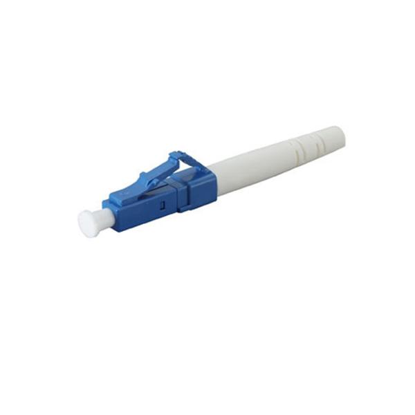 LC Simplex Singlemode Small Form Factor Fiber Optic Connector For High Density Connection