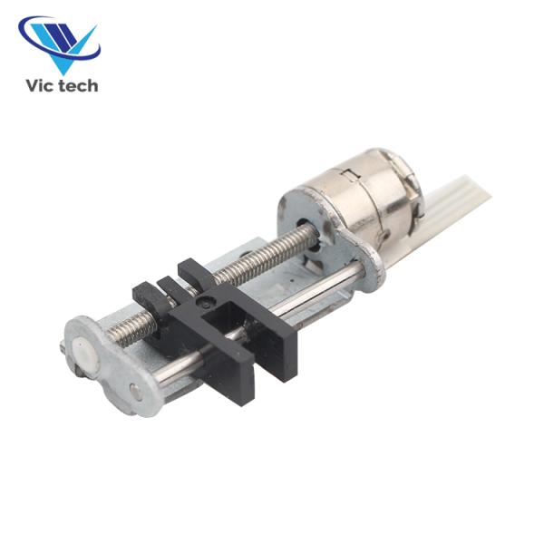 8mm Micro Stepper Motor 2 Phase 3.3V 18 Degree with Plastic Slider
