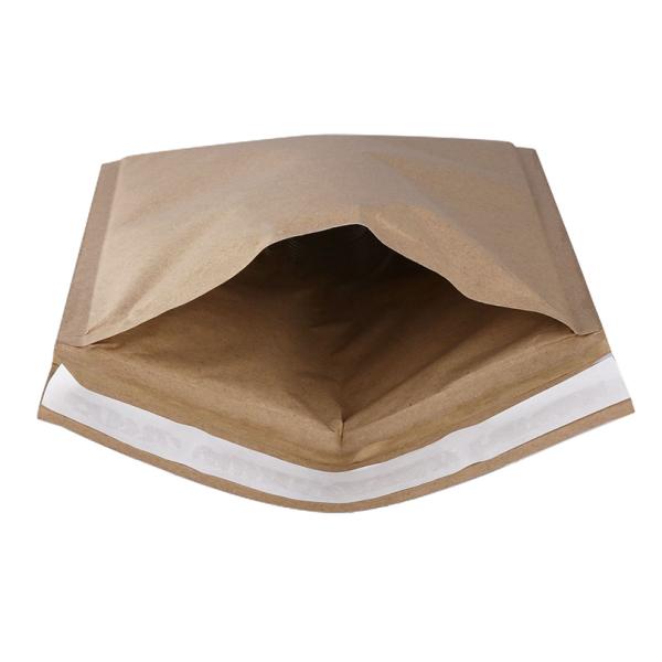 LOGO Customized Durable Biodegradable Compostable Honeycomb Kraft Paper Mail Envelopes Padded Bubble Express Bag